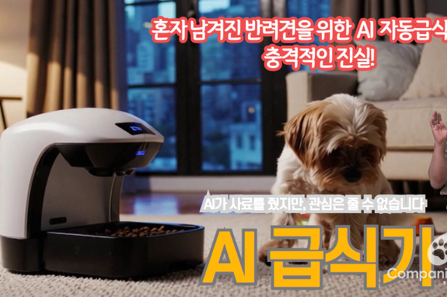 AI 반려동물 자동급식기, 정말 반려견에게 안전한가?